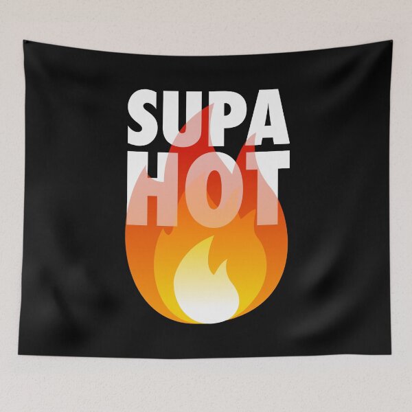 Item preview, Meme Funny Joke Rap Hip Hop Supa Hot Fire Gift designed and sold by SuperFreshArt.