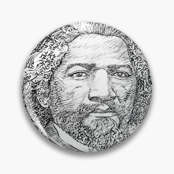 Item preview, FREDERICK DOUGLASS ink portrait.1 designed and sold by lautir.