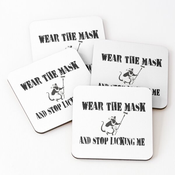 Item preview, Wear the mask and stop licking me designed and sold by jwebmarket.