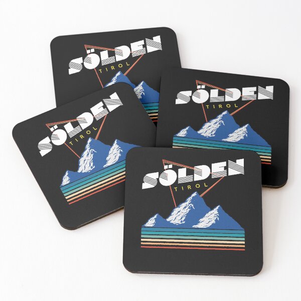 Item preview, Retro Skis And Snowboards - Sölden Tirol designed and sold by pacomerch.