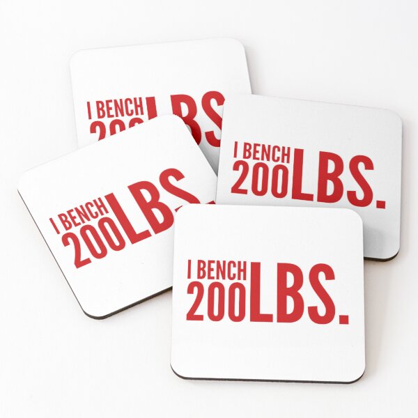 Item preview, I bench 200 Lbs designed and sold by Got-Ya-Bak.