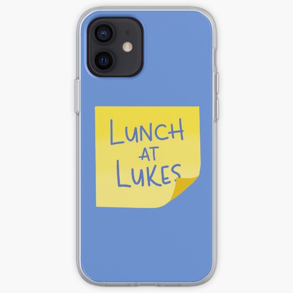 Lunch at Lukes Sticky Note iPhone Soft Case