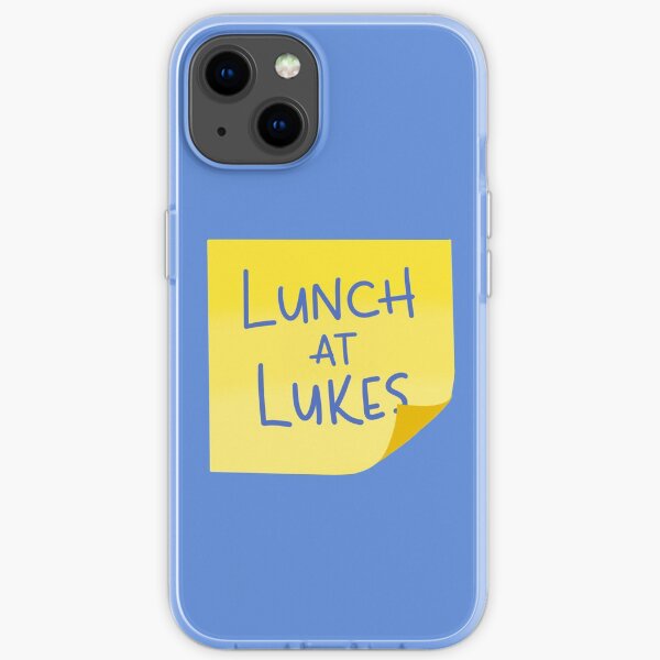Mittagessen bei Lukes Sticky Note iPhone Flexible Hülle