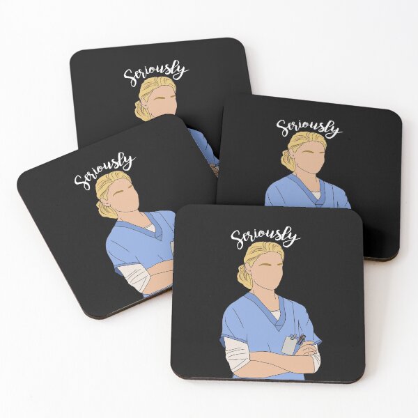Item preview, Greys - Izzie Seriously (White Text) designed and sold by Shoomoodle.