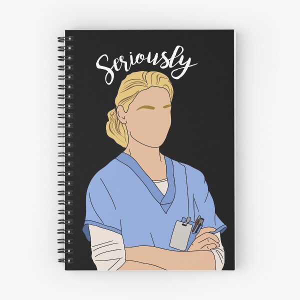 Item preview, Greys - Izzie Seriously (White Text) designed and sold by Shoomoodle.