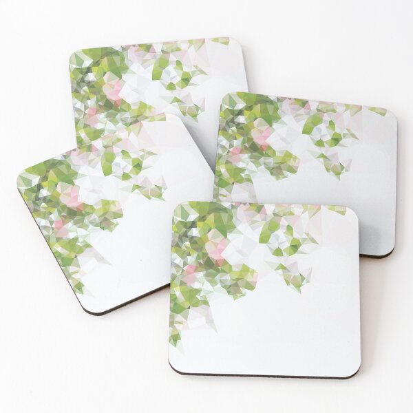 Item preview, Low Poly Green Leaves designed and sold by Polygona.