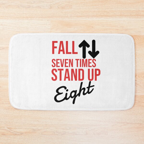 Item preview, Fall seven times, stand up eight designed and sold by i-longmanshop.