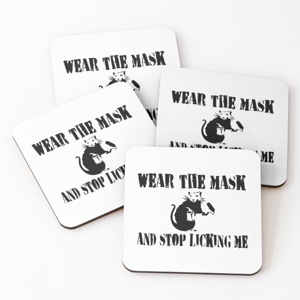 Item preview, Wear the mask and stop licking me 2 designed and sold by jwebmarket.