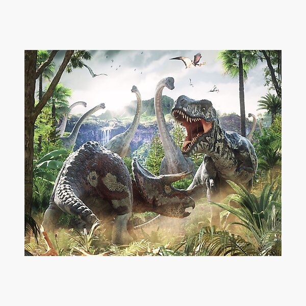 Artikel-Vorschau von Dinosaurier-Schlacht, designt und verkauft von DavidPenfound.