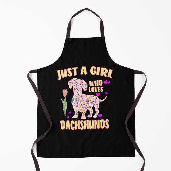 Item preview, Just A Girl Who Loves Dachshunds - Dachshund designed and sold by Ibu83.