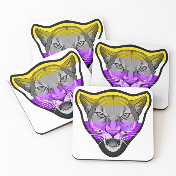 Item preview, Cougar Pride (Non Binary) designed and sold by IllustrateLaw.