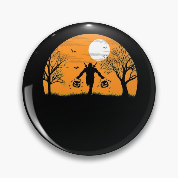 Item preview, Day Gift Men Women Deadpool's Trick-or-Treat Silhouette Halloween designed and sold by SmotherMankate.