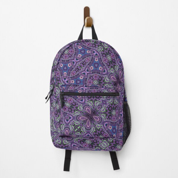 Item preview, Bohemian Violet Purple Floral Pattern designed and sold by RootSquare.