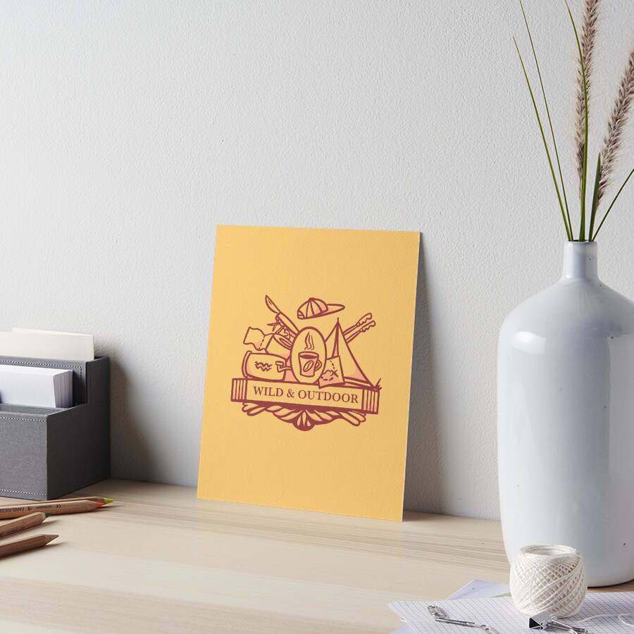 Wild and Outdoor Art Board Print