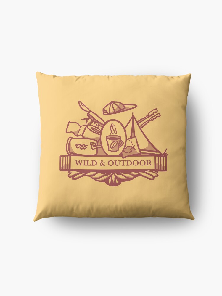 Alternate view of Wild and Outdoor Floor Pillow