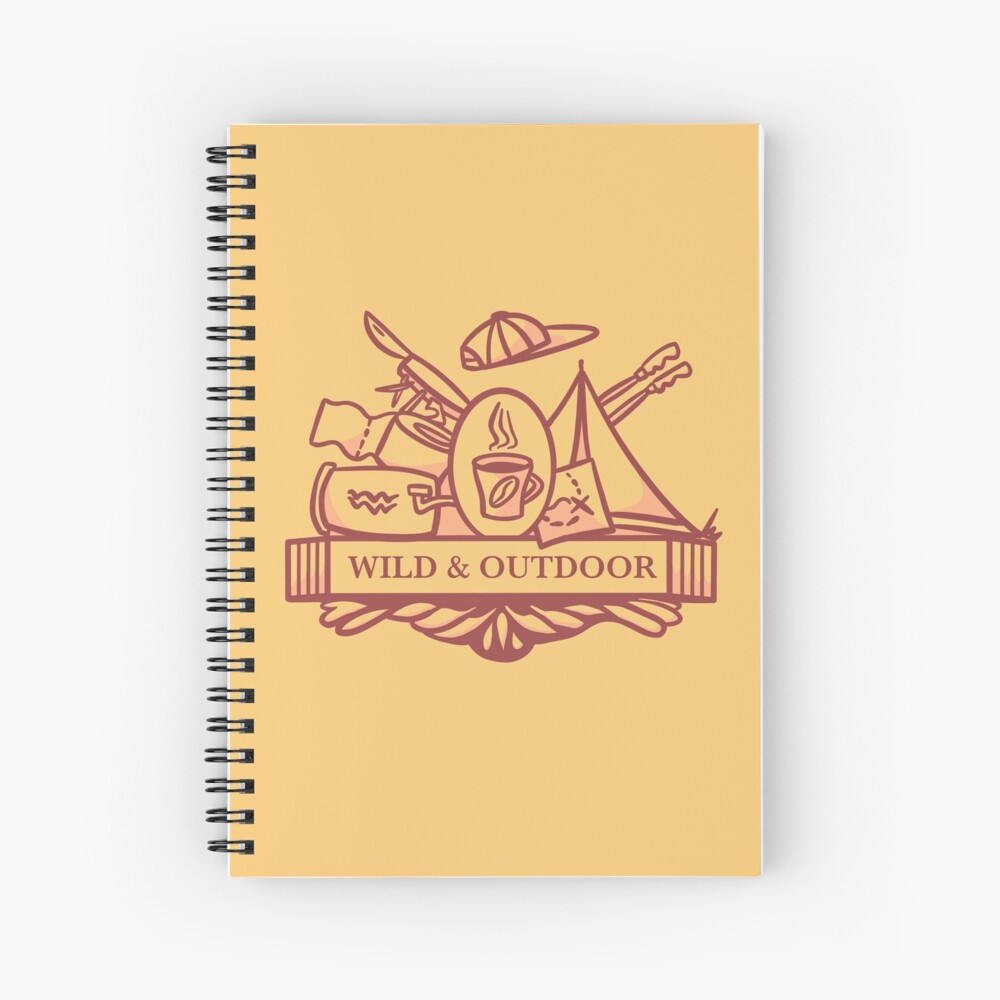 Wild and Outdoor Spiral Notebook