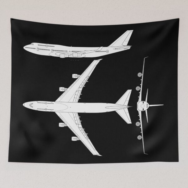 Item preview, 747 Different Views (front, top, side) designed and sold by WilliamStones.