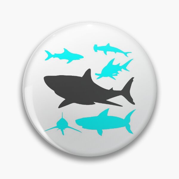 Item preview, shark silhouette 2 designed and sold by GL Digital Artwork .