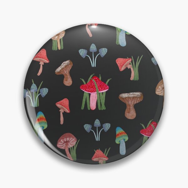 Item preview, Mushroom Fun Pattern designed and sold by AhavahhArt.