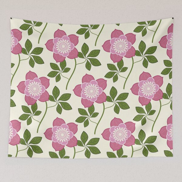 Item preview, Christmas rose pattern designed and sold by EngineerGoC.