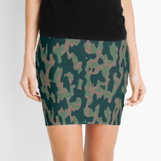 Camo Mini Skirt
