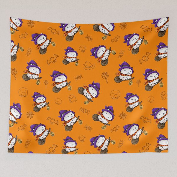 Item preview, Halloween Cat Witch Kitty designed and sold by Takeda-art.