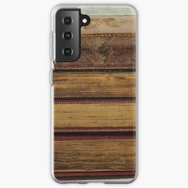 Stack of antique books Samsung Galaxy Soft Case