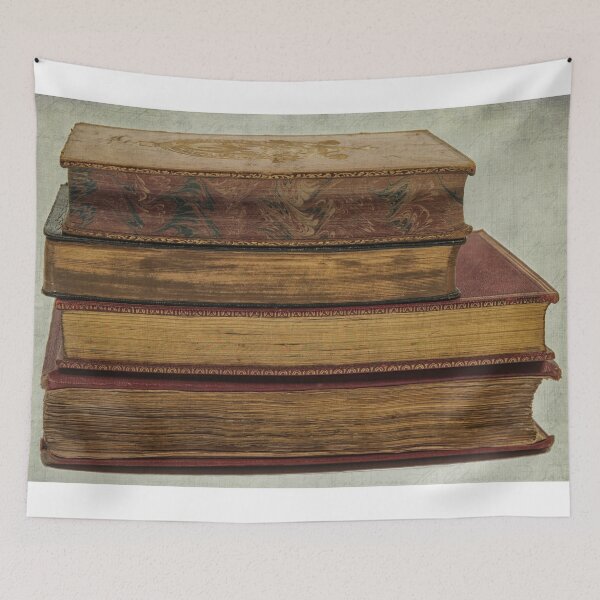 Item preview, Stack of antique books designed and sold by Photopat.