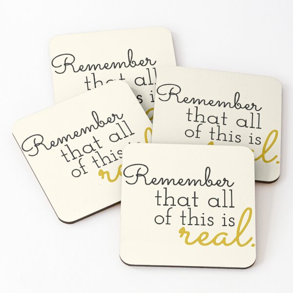 Item preview, Remember That All of This is Real Drawing designed and sold by lovebubbles5.