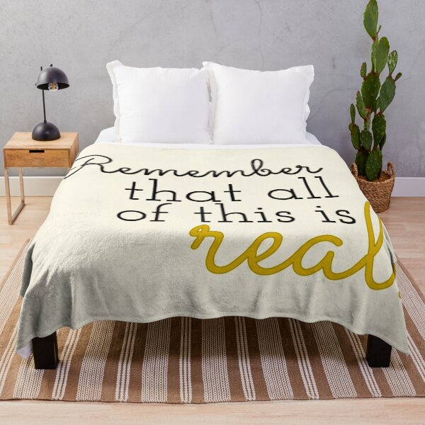 Item preview, Remember That All of This is Real Drawing designed and sold by lovebubbles5.