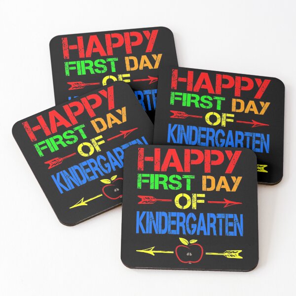Item preview, Happy First Day Of Kindergarten 2020 Vintage Design Great Kindergarten Retro designed and sold by naworas.