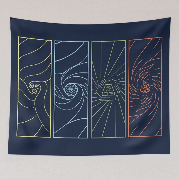 Item preview, Minimalist Elemental Bending designed and sold by Icewreath.