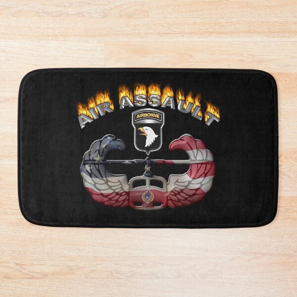 Item preview, 101st Airborne Patch with Air Assault Badge designed and sold by SoldierAlways.