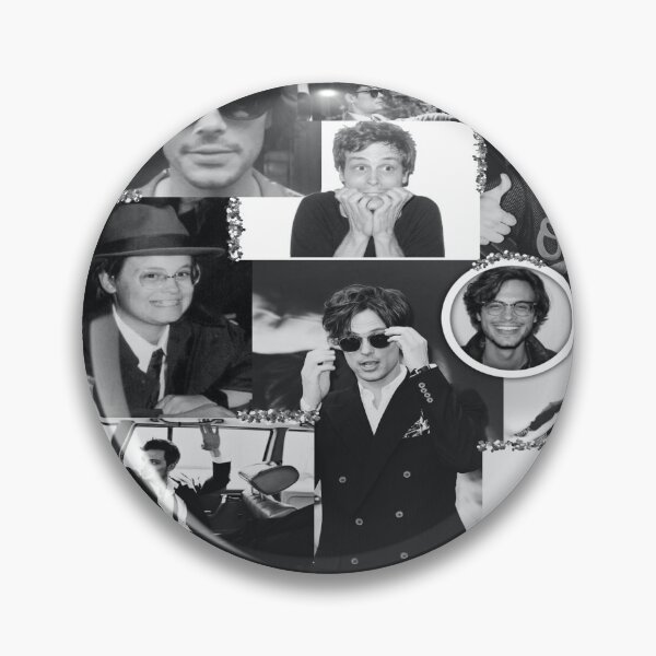 Item preview, Matthew Gray Gubler Collage b&w designed and sold by josilyyn.