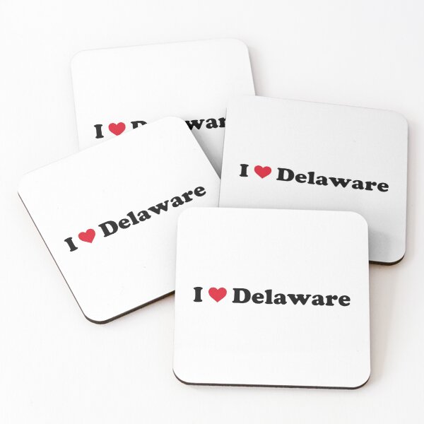 Item preview, I Love Delaware designed and sold by Novel Gifts.