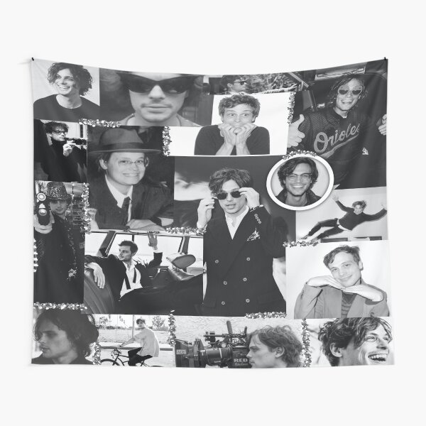 Item preview, Matthew Gray Gubler Collage b&w designed and sold by josilyyn.