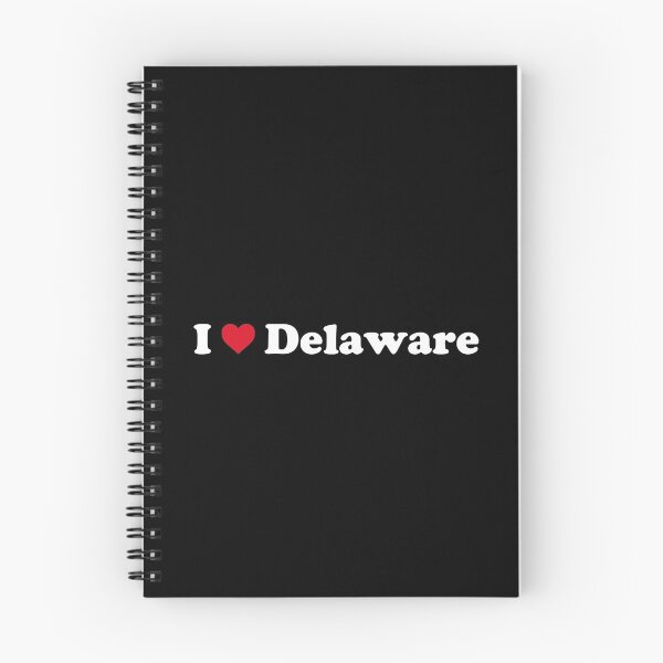 Item preview, I ❤️ Delaware designed and sold by Novel Gifts.