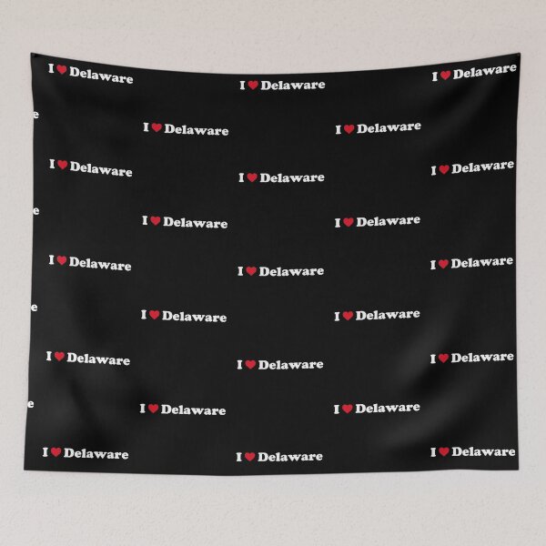 Item preview, I ❤️ Delaware designed and sold by Novel Gifts.