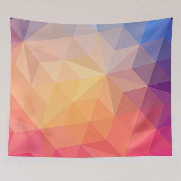 Item preview, Colourful Rainbow Geometric Pattern designed and sold by Danielle555.