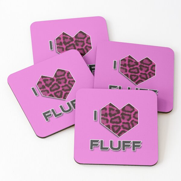 Item preview, I Love Fluff - Pink Leopard Print designed and sold by NoMatterLab.
