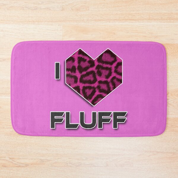 Item preview, I Love Fluff - Pink Leopard Print designed and sold by NoMatterLab.