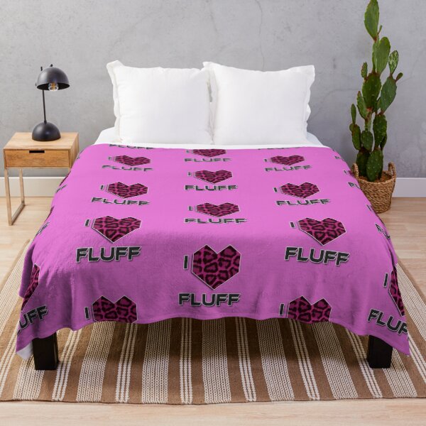 Item preview, I Love Fluff - Pink Leopard Print designed and sold by NoMatterLab.