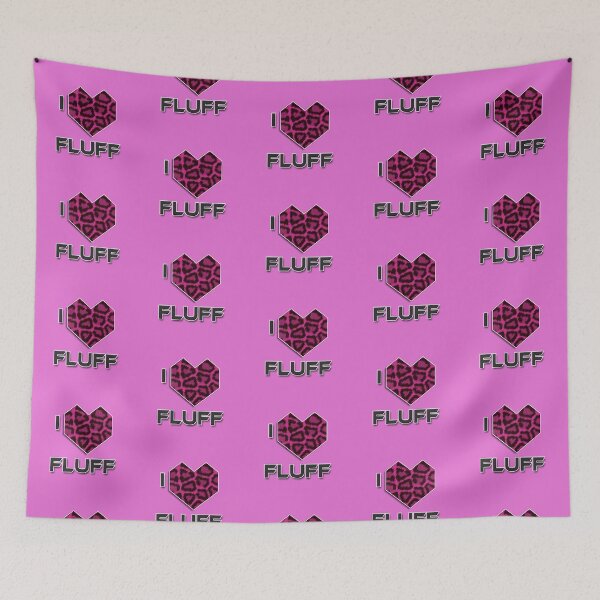 Item preview, I Love Fluff - Pink Leopard Print designed and sold by NoMatterLab.