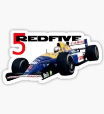 Red five Sticker