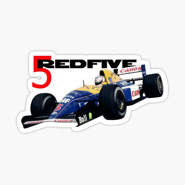 Red five Sticker