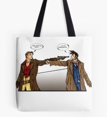 Captain Reynolds vs The Doctor Tote Bag