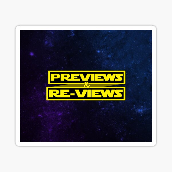 Item preview, Previews & Re-Views "Star" Background Logo designed and sold by Revolve Studios , LLC.