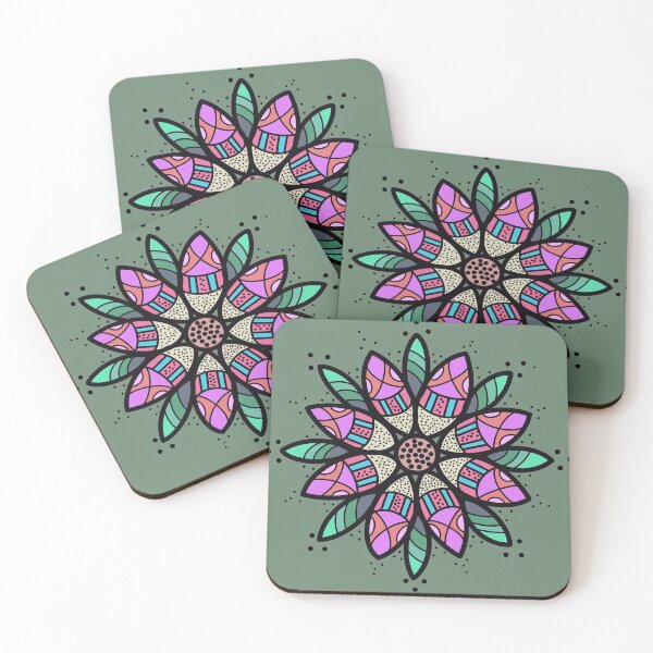Item preview, Flower Flake pastel designed and sold by Walker Colors.