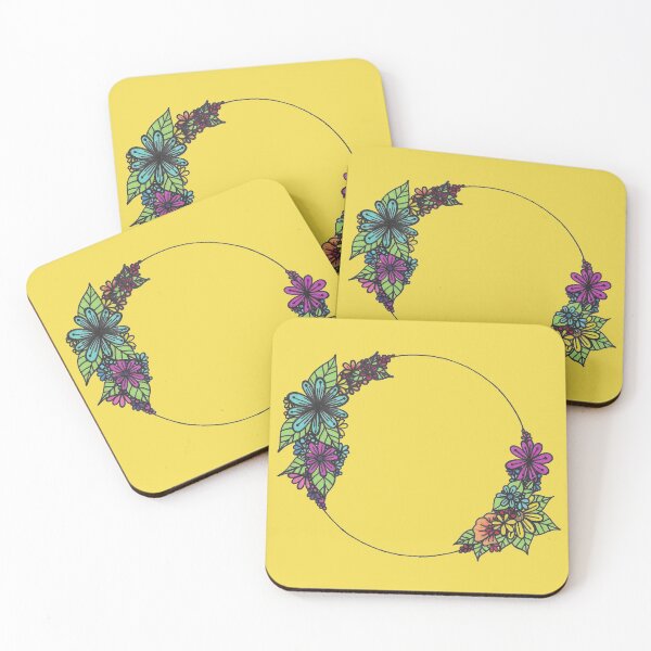 Artikelvorschau, MEHRFARBIGER BLUMENKRAT entworfen und verkauft von Jenna Hilton Doodles.