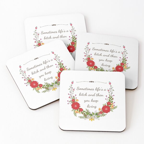 Item preview, Sometimes Life is a Bitch designed and sold by Vaishnavi Deo.